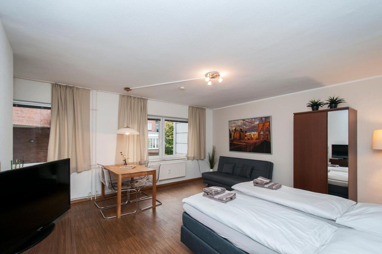 Appartements in der Hamburger Altstadt contactless Check in Buitenkant foto