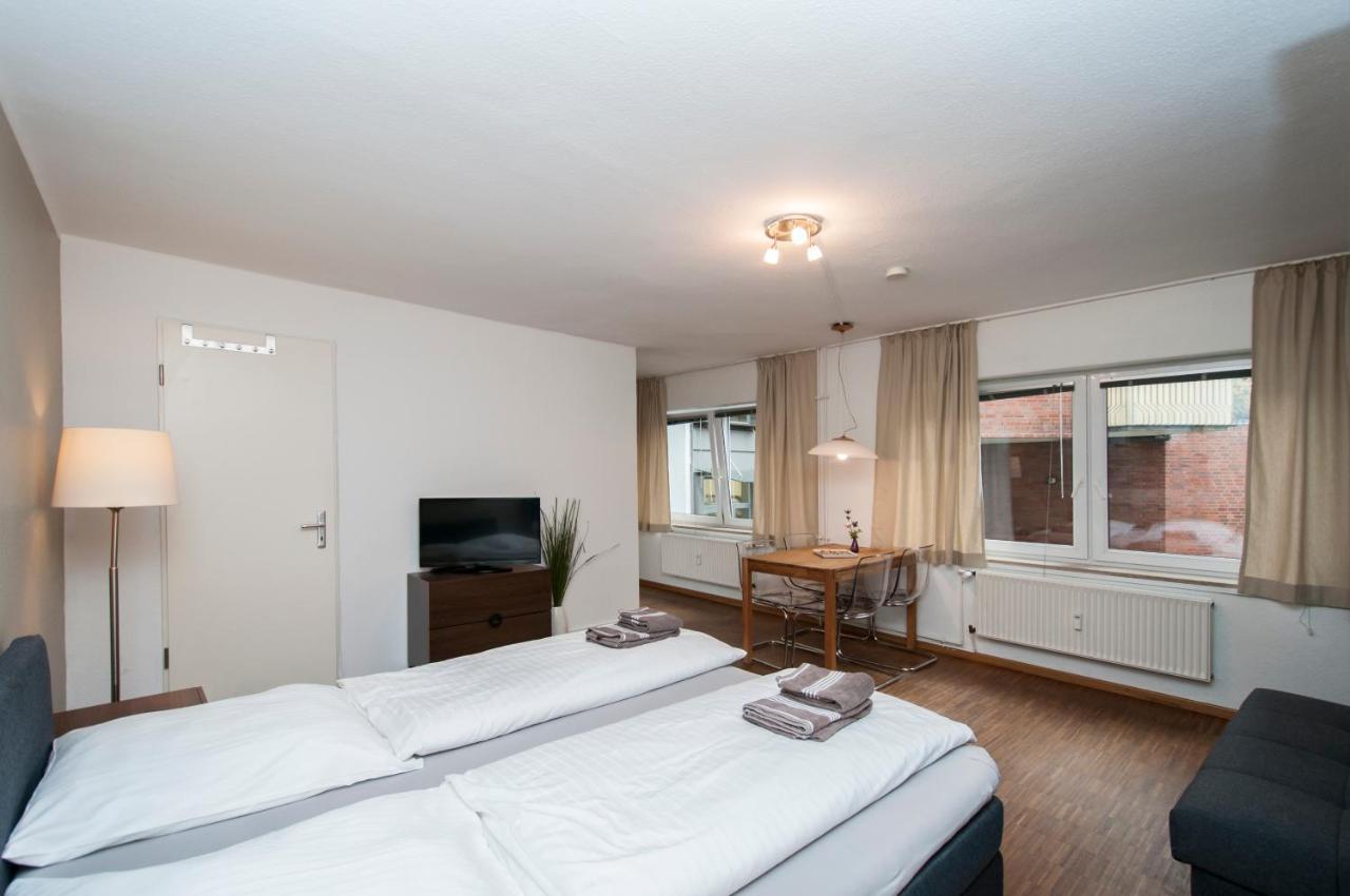 Appartements in der Hamburger Altstadt contactless Check in Buitenkant foto